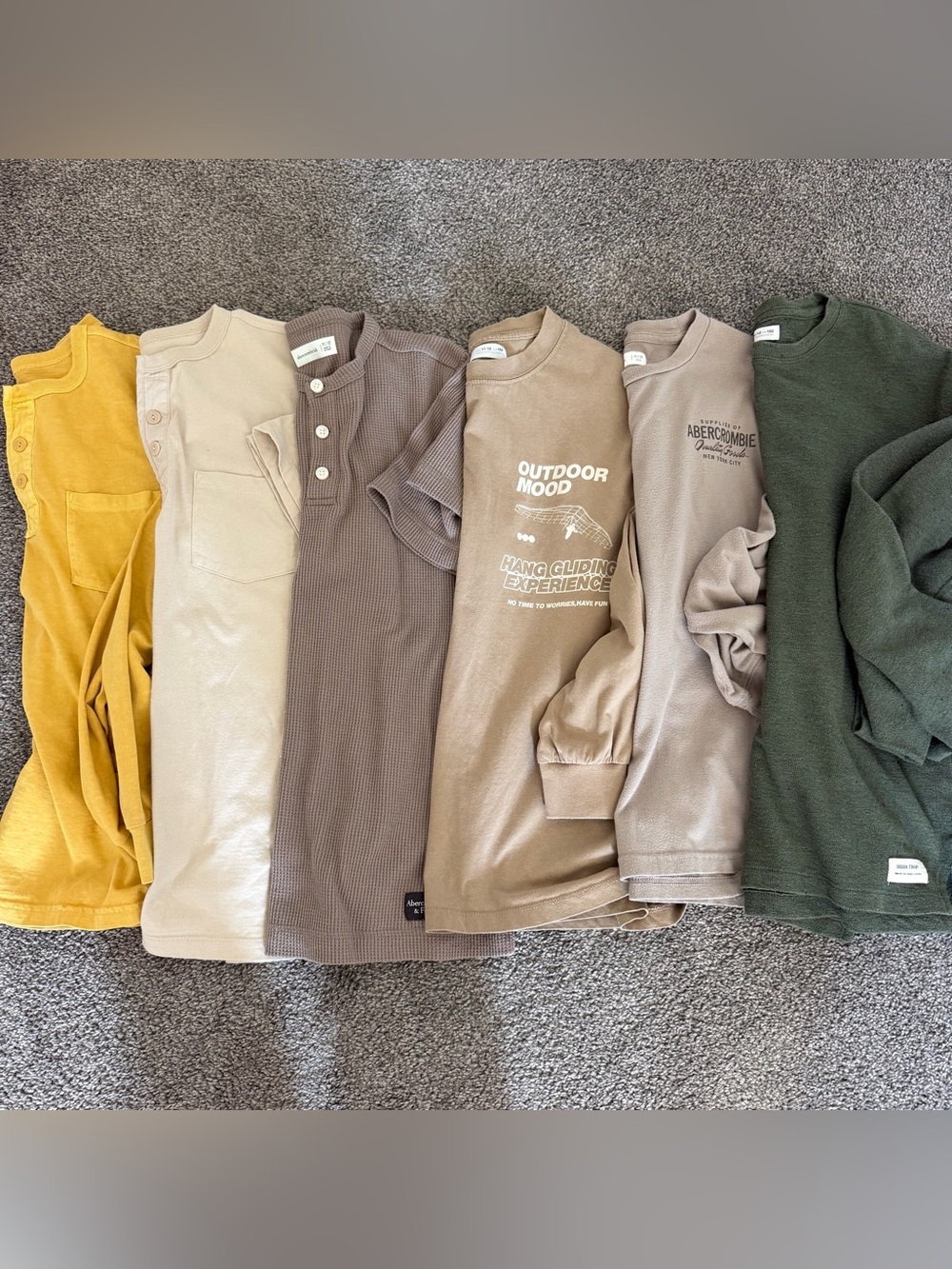 Boys 11/12 Abercrombie Gap Zara shirt bundle